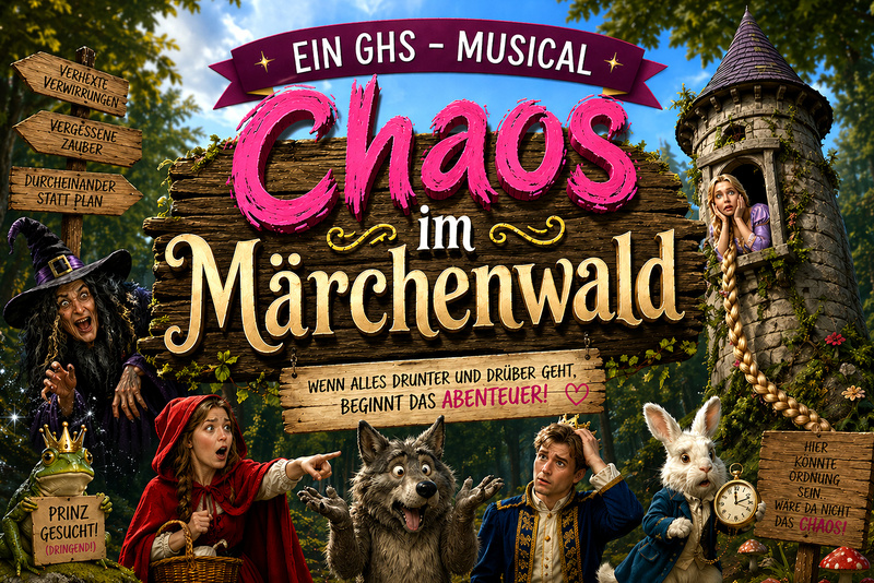 Chaos im Märchenwald – Vorhang auf für unser neues Musical